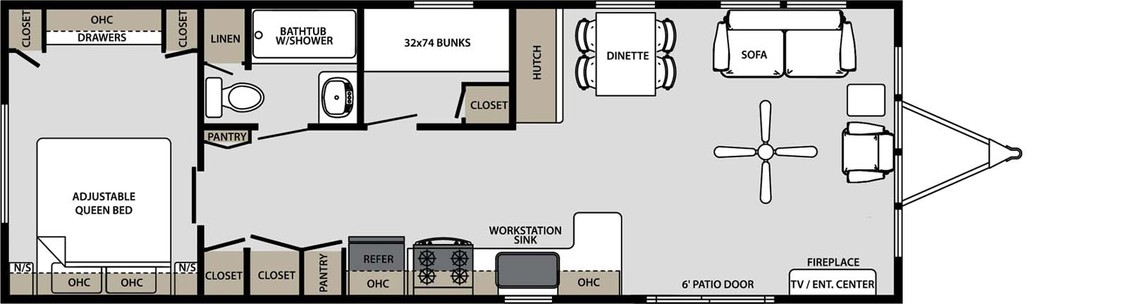 41BH-C-P Floorplan Image
